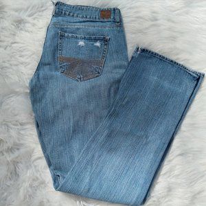 Vintage American Eagle 77straight jeans
